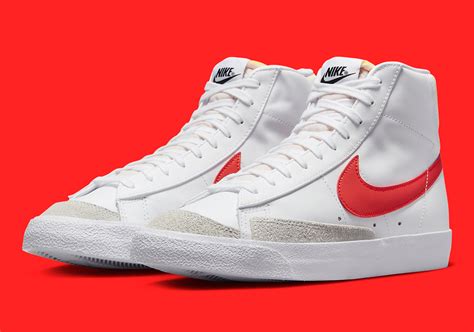 nike blazer mid retro weiß rot|Nike mid 77 blazer review.